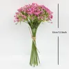 Decorative Flowers 12pcs Artificial Gypsophila White Baby Breath Flower Fake Floral Bouquets For Wedding Home Table Vase Decoration