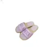 Designer women slides channel slipper New Fisherman's Shoes Flat Bottom Women Wear Embroidered Letters Casual Lazy Slippers
