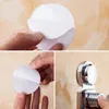 Other Faucets Showers Accs 1Pc ABS Suction Cup Shower Holder Adjustable Shower Mounting Brackets for Nozzle Head Fixture Base Home Bathroom Accessories 231102