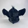 Lindos juguetes de peluche negros, muñecas rellenas de Anime, regalos de cumpleaños, decoración del dormitorio del hogar