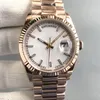 Relógio masculino de luxo diário mostrador árabe 40mm/36mm relógio feminino resistente a arranhões cristal azul calendário ampliado relógio mecânico totalmente automático montre de luxe 007