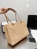 22Ss Borse GST di lusso Top Caviar Pelle di vitello Classica borsa a tracolla trapuntata a catena in metallo scozzese Designer Ladies Outdoor Shopping bag normale Retro ascelle Totes