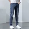 Herren Jeans Herren Stretch Enge Jeans Frühlingsmode Baumwollhose Lässige Denim Ultradünne Hose Koreanische Straßenkleidung Hose Herrenhose 230403