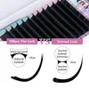 Makeup Tools MASSCAKU Ellipse Flat Lashes Soft Splittips Fake Eyelash Extension Einzelwimpern Nature Flat Ellipse Eyelashes Supplies 230403