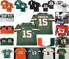 Miami Hurricanes Football Jersey College Ladson Jr. Walden II Garcia Reed Perry King Knighton Kinchens Wayne Irvin Dorsett Kelly Thomas Rousseau4579223