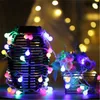 Snaren 1.5M 3M 6M LED Kristallen Bol Guirlande Lichtslingers Flash Indoor Vakantie Lamp 10/20/40 Fairy Batterij/USB Operated