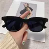Gafas de sol cuadradas Vintage para mujer, gafas de sol de Gules azules de diseñador de marca, gafas de sol UV400 con montura pequeña de plástico a la moda para mujer