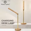 Lampy biurkowe Lampa stołowa LED 360 Rotatible Touch Sterowanie regulację jasności USB Lights ładowanie oka Oczy Okum Odczytaj nocny lampa Q231104