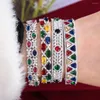 Bracelet GODKI luxe à la mode arabie saoudite ensemble de bagues ensembles de bijoux pour femmes mariage fiançailles Brincos Para As Mulheres 2023