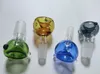 Coloré 14mm Mâle Narguilé Fumer Bols 18mm Bol En Verre pour Bong Entonnoir Tuyaux Downstem Tuyau D'eau Joint Accessoires Dab Oil Rig Accessoires