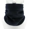 Berets Winter Warm Fluff Line Stripe Bib Cover Solid Neck Warmer Scarf For Women Thin Gaiters Head Scarfs Fashion Silk