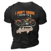 Camisetas para hombre 3D impreso motocicleta Motor Biker Vintage manga corta 1976 Homme Moto Racing Suit Camiseta 230403