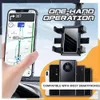 Bilhållare Universal 360 Rotertable Infällbar biltelefonhållare bakspegel Körinspelare Fästet DVR/GPS Mobiltelefon Support Q231104