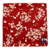 Näsdukar japansk stil fina näsdukar för kvinnliga blommor och kaninmönster Big fyrkantig handduk Hög kvalitet Hankies SY512 Ankomst 231102