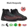 Jumpman 12 Mens Basketball Shoes 12s Cherry 2023 Brilliant Orange Filled Purple Black Game Royal Stealth Indigo Royalty Taاب