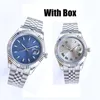 Mode Mens Watch 41mm 36mm Movement Watches Automatic Mechanical 31mm 28mm Womens Bezel rostfritt stål Diamond Lady Waterproof Luminous armbandsur