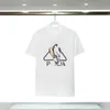 2024 Summer Mens Designer T-shirt Casual Mens Womens T-shirt Monogram Tryck Kort ärm bästsäljande lyx Mens Hip Hop Clothing Asian Size S-5XL
