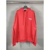 Balenciiaga Kapuzenpullover, lang, Familie, Kapuzenpullover, Street-High, lässige Version, mit Ärmeln, Pariser, trendige, aristokratische Marke, Unisex, Cola-Mode, bedruckt, GVR0