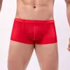 Cuecas masculinas sexy transparente boxer briefs baixo aumento moda masculina shorts roupa interior boxershorts respirável gay cueca elasticidade