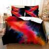 Ensembles de literie Art Aquarelle Amour Graffiti Housse de couette avec taies d'oreiller Ensemble de points d'encre Fordormitory Home El Bedroom Comforter Cove