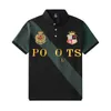 polos T-shirt short sleeve designer summer 2025 new polo shirt high-end casual fashion men's stitching lapel sleeve 100% cotton S-5XL