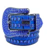 Modeontwerper Riemen Vrouwen Hoge Kwaliteit MensSimon Strass Riem Met Bling Steentjes Breedte 4.0 CM Tailleband2924655