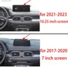Support de voiture pour Mazda CX-5 Support de téléphone de voiture CX5 2017-2023 Support de navigation d'écran Support de charge sans fil magnétique nouvelle énergie Q231104