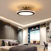 Plafonniers Luminaires Luminaires Moderne Lumière Noir Blanc Corps En Métal Lampes LED Pour La Maison Salon Chambre À Manger Cuisine