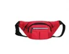 High qualitys Men Women Waist Bags Leather Sport Runner Fanny Pack Belly Waist Bum Bag Fitness Running Belt Jogging Pouch Back Grid Bags #3588