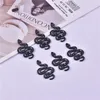 チャーム10pcs/パックムーンヘビアクリルペンダントジュエリーメイキングクラフトDIY 27x50mm