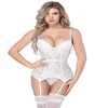 Jian Peng Cross-border -selling European and American lingerie suits sexy perspective white waistcoat women's underwear265w