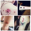 Tatuaggi temporanei 30 piccoli adesivi per tatuaggi freschi che durano Corea Harajuku tatuaggio fiori stella del fumetto adesivi tatuaggio sexy adesivi tatuaggio temporaneo Z0403