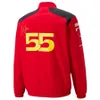 2023 F1 Formule 1 racepak Team Fan Rits Jas Jas Herfst en Winter Plus Fleece Aangepaste extra maat