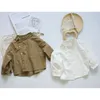 Kinder Shirts Koreanischen Stil Frühling Herbst Baby Mädchen Jungen Solide Langarm Shirt Kinder Casual Shirt Top 230403