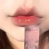 Lip Gloss Britled Ice duplo de mel espelho de mel líquido batom glitter água hidratante transparente não fácil de grudar óleo de copo