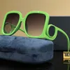 Designer solglasögon för män kvinnor solglasögon skydd varumärkesglasögon reflekterande skyddslinser med fall gafas para el de mujer