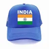 Ball Caps India Vlag Trucker Cap Zomer Mannen Cool Country Hat Baseball Unisex Outdoor Mesh Net