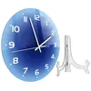 Relógios de parede Relógio Doméstico Estilo Moderno Decoração de Casa Delicada Mesa Escritório Conveniente Gradiente Acessório Decorativo