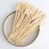Tools 100PCS Bamboo Wood BBQ Skewers Disposable Long Sticks Barbecue Meatballs Kebabs For Kitchen Party Camping Parties