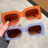 Sonnenbrille Weibliche Trendy Quadratische Mode Ultraleicht Outdoor UV400 Sonnenbrille Frauen Männer Einfache Kleine Rahmen Hip Hop Brillen