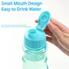 Water Bottles Transparent Bottle Portable Sport Cup For Drinking Kitchen Tools 500ML School Gym Travel Girl Boy