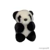 Portachiavi Cordini Cinese Simpatico Panda Portachiavi Ciondolo Dolce Morbido Peluche Portachiavi Portachiavi per le donne Borsa regalo Gioielli chiave per auto Nuovo R231103