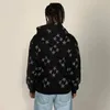 Veste pour femme Vintage Star Print Sweats à capuche Mode Casual Zip Up Manches longues Veste ample Manteaux Harajuku Sweats à capuche Y2k Streetwear 231102