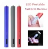 Portable Electric Nail Drill Machine Manicure Set för UV Gel Remover Nail Art Pen Polishing File Milling Cutter Nail Drill Tools2585171