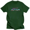 Мужские футболки вооружено, рубашка с аутизмом диско -стиль забавный эстетический подарок 80 -х годов 230403