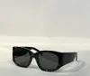 Svartgrå ovala solglasögon för kvinnor 40211 Glasögon Sunnies Gafas de Sol Designers Solglasögon Sonnenbrille Sun Shades UV400 Eyewear Wth Box