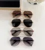 Top men design sunglasses THE WEN pilot K gold frame popular and generous style high-end outdoor uv400 protection glasses