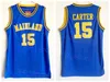 Vince Carter College Jersey 15 Basketball North Carolina Tar Heels University High School Florida Daytona Beach vasteland team allemaal genaaid voor sportfans NCAA