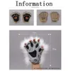 Catsuit Kostümleri Kış Kadınlar İçin Kış Yeni Hayvanlar Kedi Pençeleri Cosplay Eldivenleri Cadılar Bayramı Parti Hediyeleri