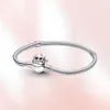 Authentic Fit Bransoletka Pandora Charms Oryginalny myszy HRART Stitch Dypkin Car Love Orinigal Branselets Kobiet biżuteria